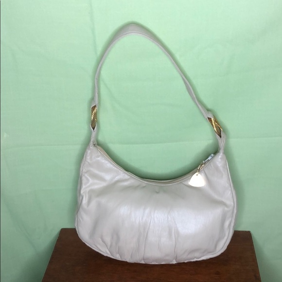 Vintage Tan & Gold Handbag - Picture 6 of 14